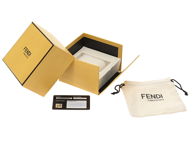 FENDI フェンディ 時計 エフイズフェンディ ラナウェイ ブラック×ゴールド レディース クオーツ F710531011
