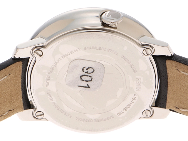 FENDI エフイズ フェンディ ラナウェイ F710024011 ホワイト レディース クオーツ