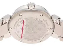 LOUIS VUITTON　ルイ・ヴィトン　タンブールホログラム　Q121K　腕時計　ホワイト文字盤　クオーツ　ステンレススチール　レディース　2148103709418　【205】