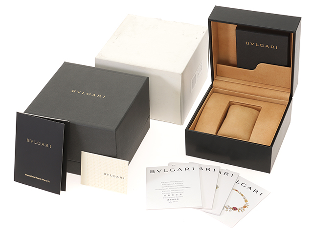 BVLGARI ブルガリ ブルガリブルガリ BB23SS SS ステンレススチール ブラック クォーツ 【460】2148103709470