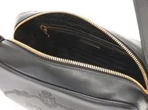 PRADA  プラダ　ショルダーバッグ　ブラック　カーフ【471】N