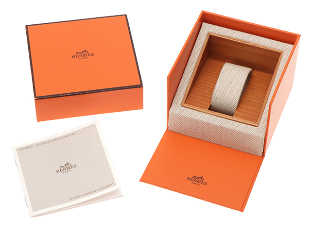 HERMES エルメス Hウォッチ HH1.501 クオーツ ステンレス/メッキ