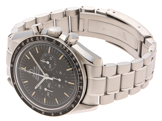 OMEGA オメガ スピードマスタープロフェッショナル ST 145.0022 SS ブラック メンズ 手巻き 2148103711435【432】  の購入なら「質」の大黒屋（公式）