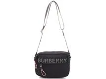 BURBERRY バーバリー ショルダーバッグ ブラック ナイロン