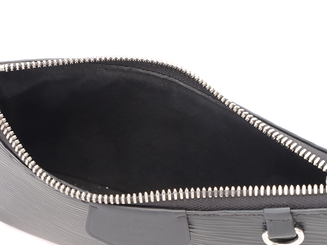 美品♡ルイヴィトン　エピ　ポーチ Louis Vuitton ルイヴィトン イージー・ポーチ エピ ノワール