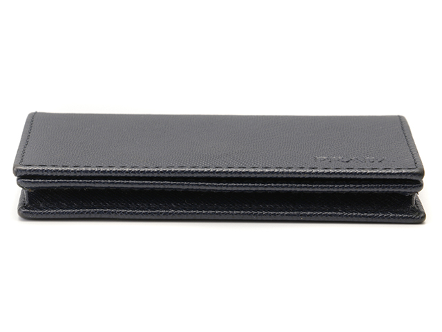 PRADA プラダ カードケース ネイビー サフィアーノ 2MC122【471