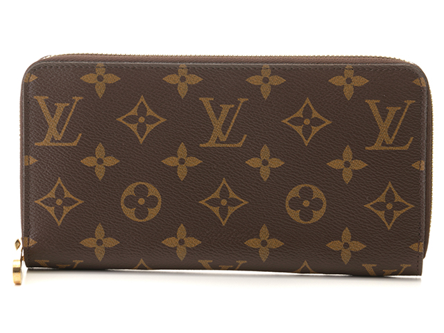 LOUIS VUITTON ジッピー・ウォレット モノグラム ブラウン