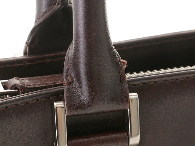 BURBERRY　バーバリー　ノバチェック　ハンドバッグ　ベージュ/ダークブラウン キャンバ　【430】2148103714535