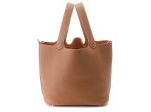 HERMES エルメス 　ピコタンロックＭＭ　ゴールド／ＳＶ　W　約2024年頃製造　2148103715037【471】
