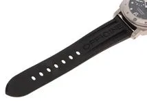 PANERAI パネライ 腕時計 2007年正規品 ルミノール サブマーシブル スモールセコンド PAM00025 チタン/ラバー ブラック文字盤 自動巻【472】SJ