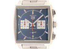 TAG HEUER　タグ・ホイヤー　モナコ　クロノグラフ　CBL2111.BA0644　ステンレス　ブルー文字盤　男性用自動巻時計【473】