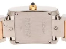 CARTIER　カルティエ　タンクフランセーズ SM　W51027Q4　	クォーツ　ピンク マザーオブパール　【432】　2148103715587