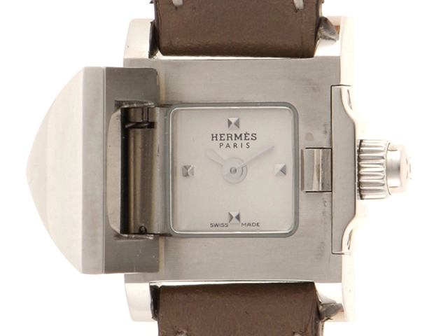 HERMES エルメス ミニメドール ドゥブルトゥール ME2.110 SS/革