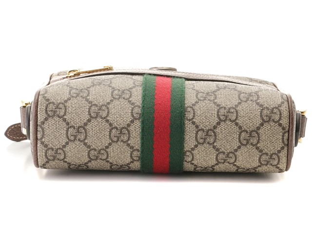 GUCCI グッチ オフィディア GGスプリーム ショルダーバッグ ミニバッグ ベージュ 517350 2148103717024 【205】