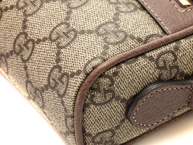 GUCCI グッチ オフィディア GGスプリーム ショルダーバッグ ミニバッグ ベージュ 517350 2148103717024 【205】