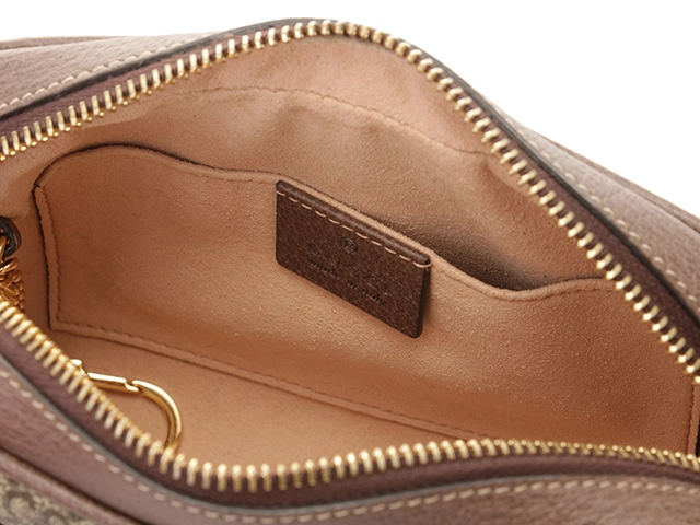 GUCCI グッチ オフィディア GGスプリーム ショルダーバッグ ミニバッグ ベージュ 517350 2148103717024 【205】