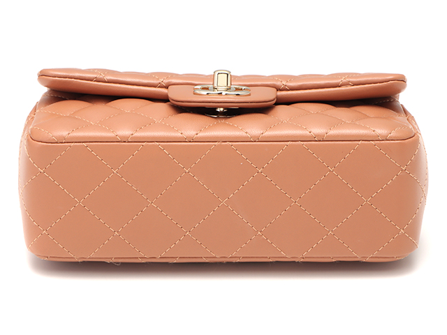 上品ベージュ♡【CHANEL】 ショルダーバッグ20㎝ シャネルチェーンショルダー 25cm 42976 ベージュ レディース