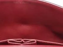 CHANEL シャネル　マトラッセwフラップ25　Ｗチェーンショルダーバッグ　ネイビー/ＧＰ　【471】SK