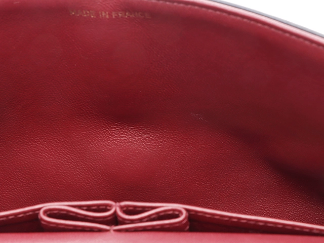 CHANEL シャネル マトラッセwフラップ25 Wチェーンショルダーバッグ ネイビー/GP 【471】SK