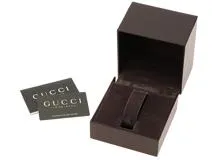 GUCCI　グッチ　腕時計　1900L　クオーツ　ステンレススチール　ブラック文字盤　レディース【207】2148103718601