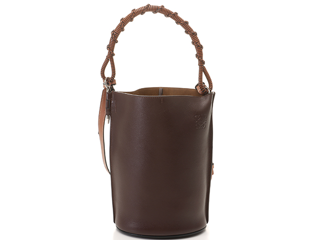 LOEWE ロエベ ゲート バケットバッグ ダークブラウン／ブラウン カーフ 2wayバッグ【431】2148103718632  の購入なら「質」の大黒屋（公式）