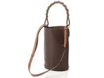 LOEWE ロエベ ゲート バケットバッグ ダークブラウン／ブラウン