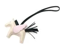 HERMES エルメス ロデオチャーム ペガサスPM クレ モーヴペール