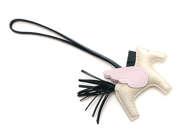 HERMES エルメス ロデオチャーム ペガサスPM クレ モーヴペール