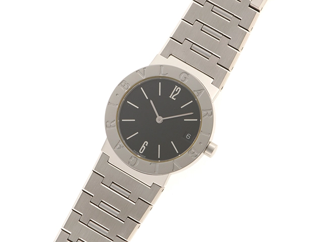 BVLGARI ブルガリ・ブルガリ BB30SSD ステンレス 男性用クオーツ時計【473】