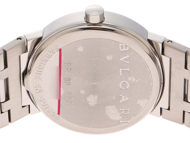 BVLGARI ブルガリ・ブルガリ BB30SSD ステンレス 男性用クオーツ時計【473】