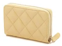 CHANEL シャネル マトラッセ ココマーク コインケース イエロー CHANEL シャネル マトラッセ ココマーク コインケース イエロー