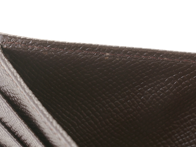 BVLGARI ブルガリ 財布 クラシコ 二つ折財布 20253 ダークブラウン レザー 2148103719998 【437】