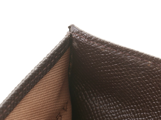 BVLGARI ブルガリ 財布 クラシコ 二つ折財布 20253 ダークブラウン レザー 2148103719998 【437】