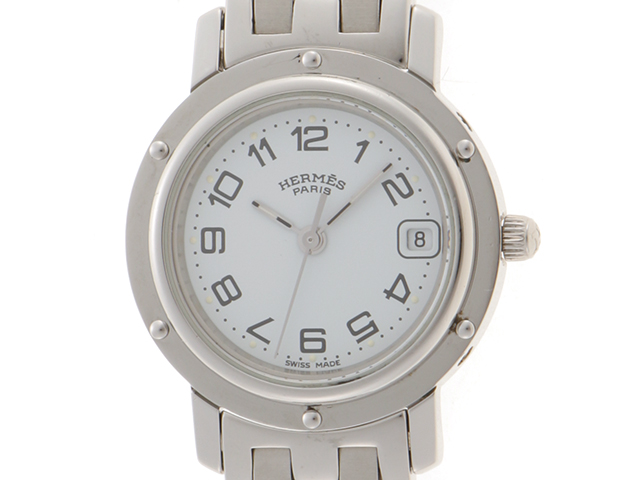 ◆エルメス◆クリッパー◆レディース◆約１２ｍｍ幅◆４連コマ◆CL4.210◆ クリッパー（HERMES） エルメス 時計 クリッパー レディース