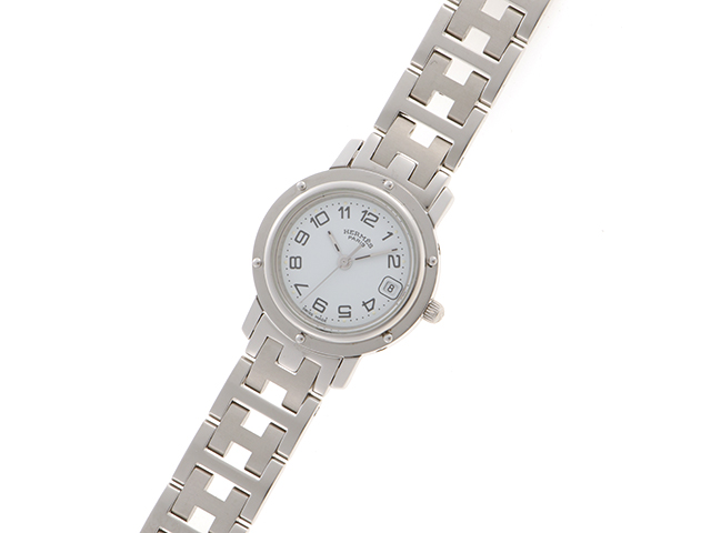 HERMES エルメス クリッパー レディース クォーツ CL4.210