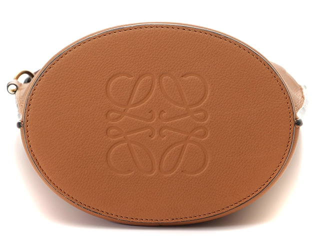 LOEWE　ロエべ　ゲートポケット　ブラウン　レザー【430】2148103721588