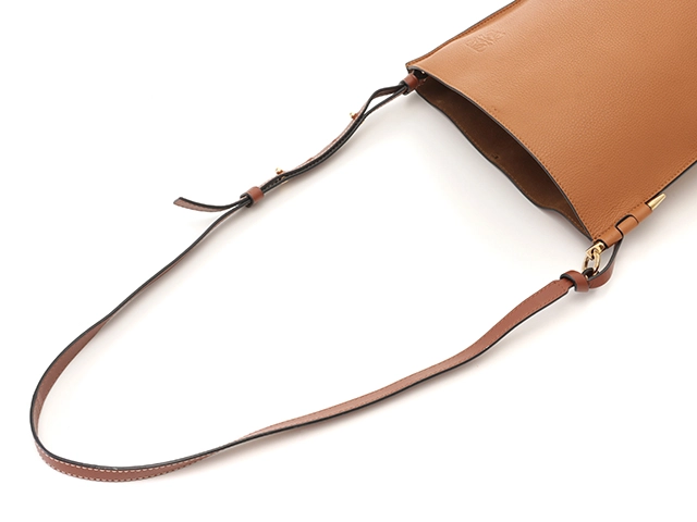 LOEWE　ロエべ　ゲートポケット　ブラウン　レザー【430】2148103721588