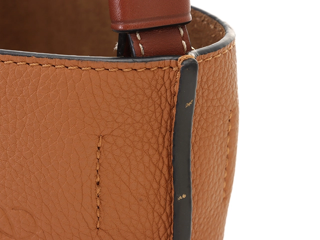 LOEWE　ロエべ　ゲートポケット　ブラウン　レザー【430】2148103721588