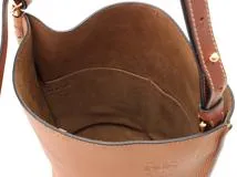 LOEWE　ロエべ　ゲートポケット　ブラウン　レザー【430】2148103721588