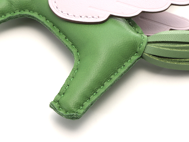 HERMES エルメス 小物 ロデオチャームペガサスPM ヴェールユッカ