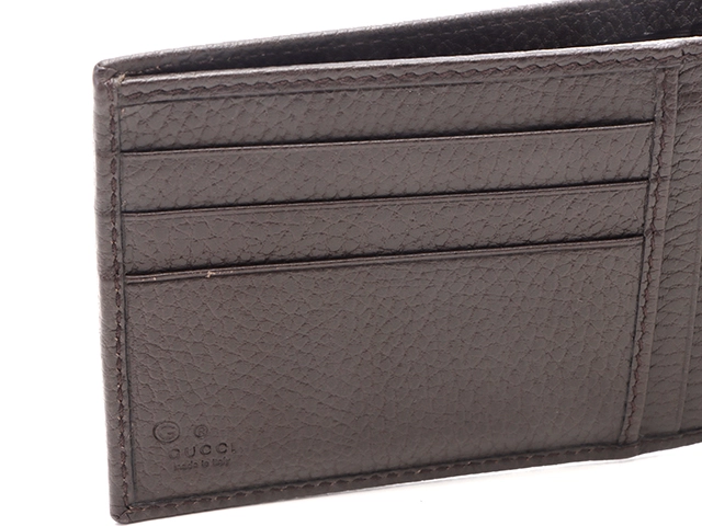 GUCCI グッチ GG二つ折り財布 キャンバス/カーフ 292534 2148103722912 【205】