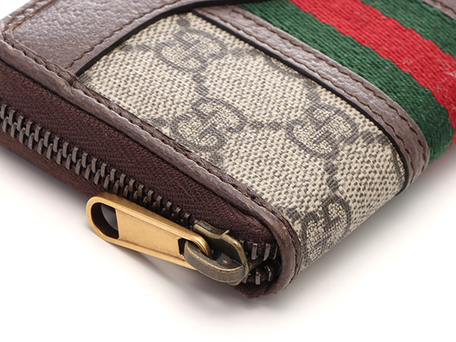 GUCCI グッチ GGスプリーム オフィディア コインパース ベージュ