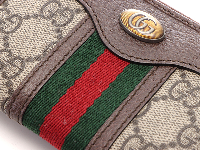 【関税送料込】Gucci オフィディア GG コインパース ブラウン 楽天市場】GUCCI グッチ コインケース GG ロゴ オフィディア