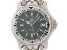 TAG HEUER　タグ・ホイヤー　スポーツエレガンス　クォーツ　ステンレススチール　グリーン文字盤　腕時計　WG1119　2148103724008　【205】