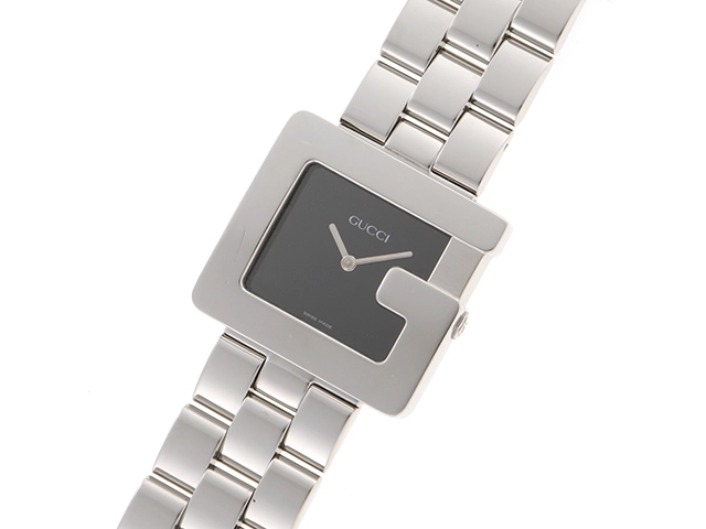 GUCCI グッチ 腕時計 3600M YA036303 ステンレス ブラック文字盤 クオーツ【472】SJ