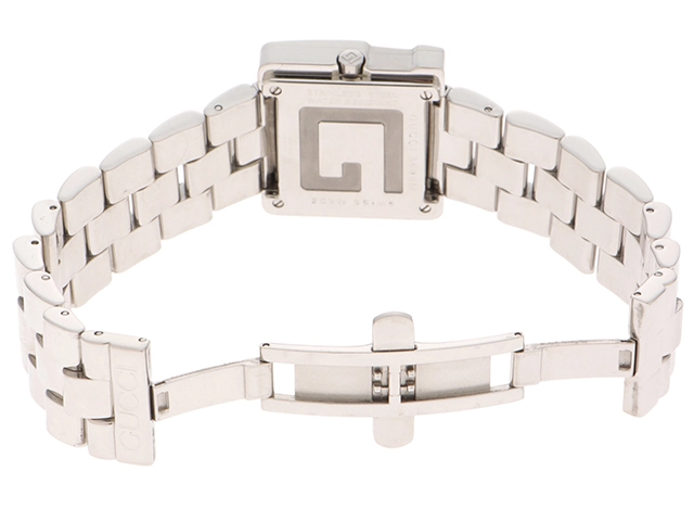 GUCCI グッチ 腕時計 3600M YA036303 ステンレス ブラック文字盤 クオーツ【472】SJ