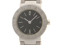 BVLGARI　ブルガリ　時計　ブルガリ　ブルガリ　SS　クオーツ　BB23SS　ブラック文字盤レディース【431】2148103724374