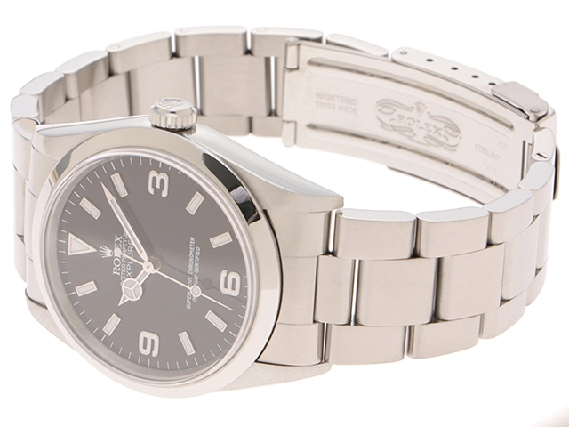 P番2000年並行品 ROLEX ロレックス 腕時計 エクスプローラーⅠ 14270 ステンレス 自動巻き 【472】SJ