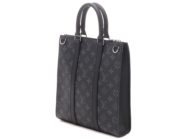 【美品 RFID】 ルイ ヴィトン モノグラム エクリプス サックプラ ルイ・ヴィトン(LOUIS VUITTON)ルイヴィトン モノグラム エクリプス