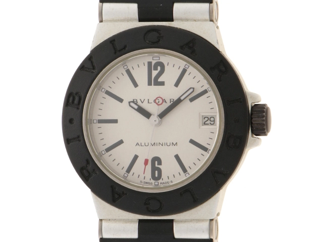 現状販売品 BVLGARI ブルガリ 腕時計 アルミニウム AL32TA  